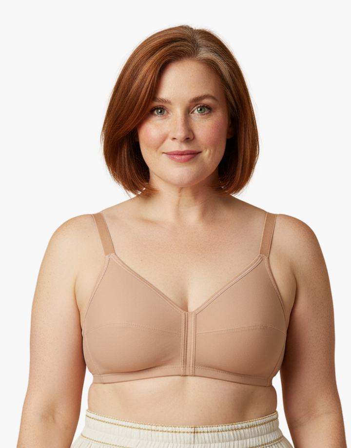 LOSHA TRUE CURVE WIRE-FREE MINIMIZER BRA-NUDE