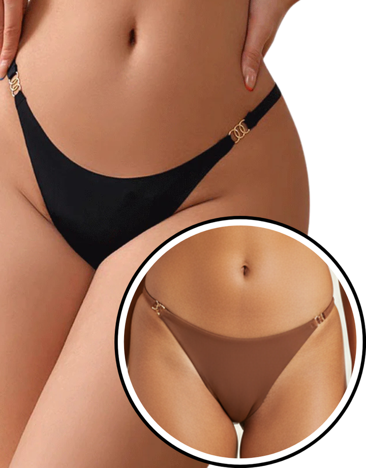 Losha Pack of 2 Low waist Laser Cut Stylish Panty