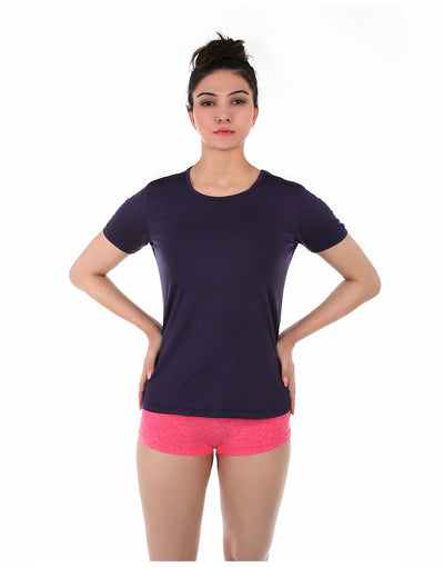 LOSHA EASY MOVEMENT RELAXED FIT T-SHIRT-NAVY