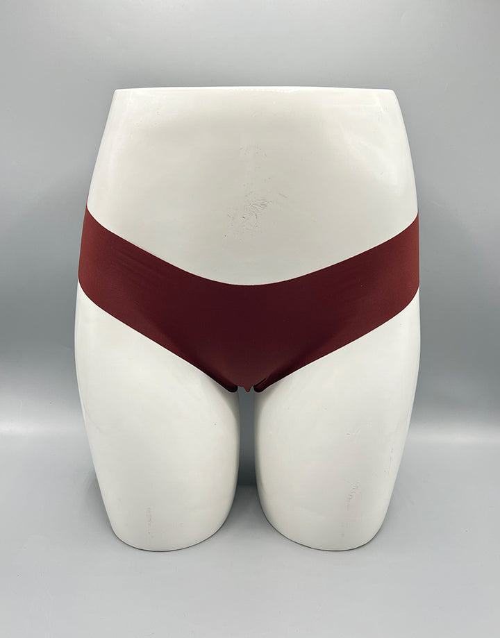 LOSHA NO PANTY LINES LASER CUT BIKINI BRIEF SUN-DRIED TOMATO