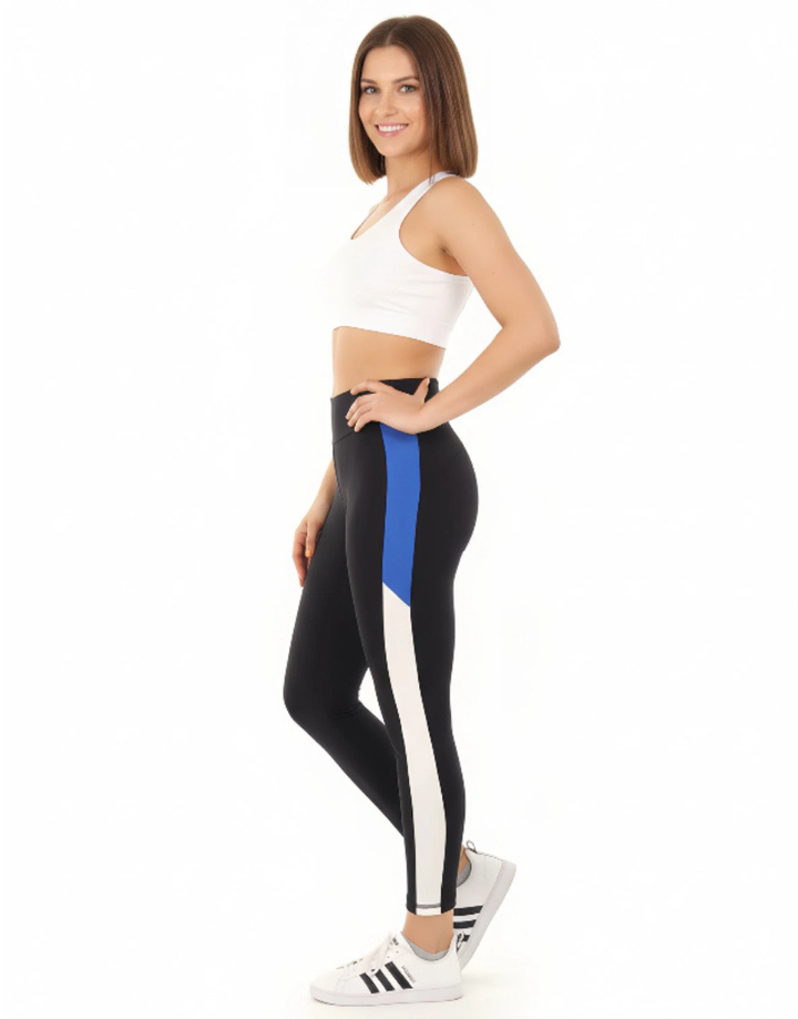 LOSHA STRETCH COTTON TIGHTS-BLACK