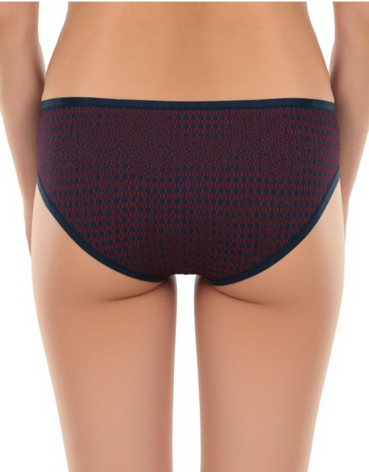 PACK OF 5 SUPER SOFT COTTON STRETCH PRINTED BIKINI BRIEFS -POLKA DOTS