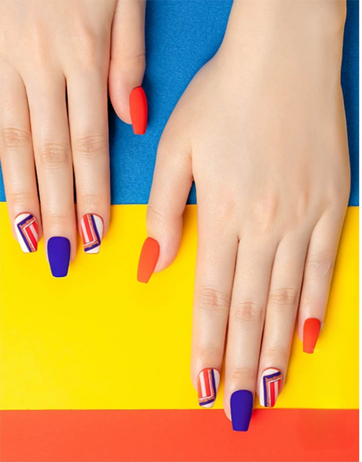 GDL Nail Art-Bold Stripes