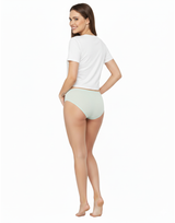 super soft cotton Bikini briefs-Sprout Green