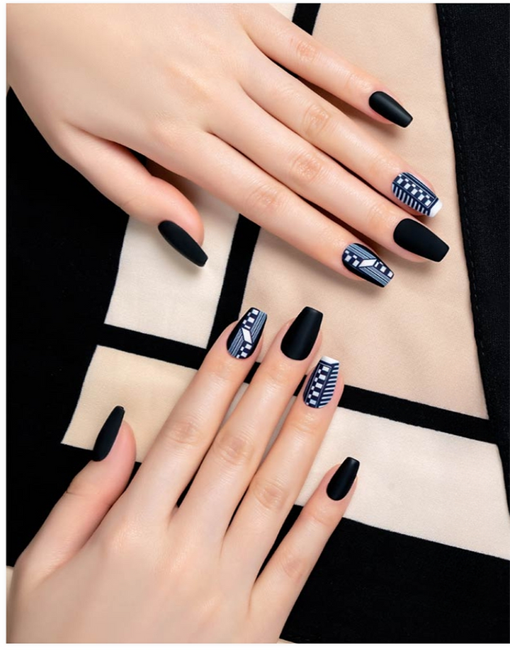 GDL Nail Art-Monochrome Edge