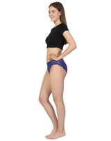 MESH MARVEL BIKINI BRIEF-BLUE DEPTHS
