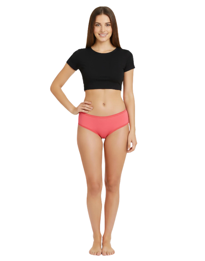 LOSHA SUPER COMFY COTTON BRIEF-CORAL