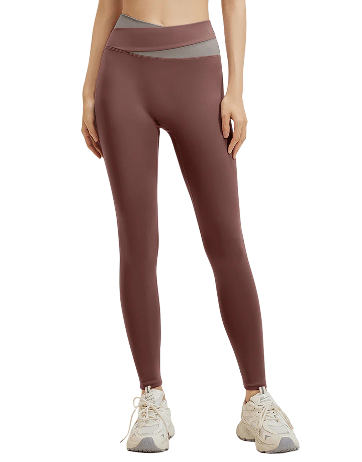 TRAINING SKIN FIT TIGHTS -Rust