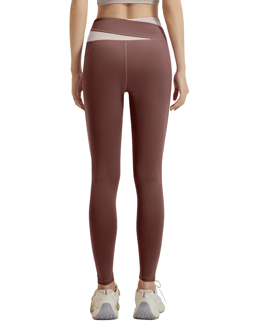 TRAINING SKIN FIT TIGHTS -Rust
