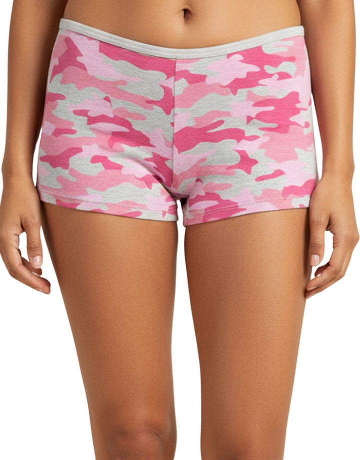 SUPER SOFT BOY SHORTS COTTON BRIEF-ARMY