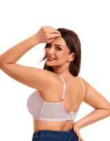 Quattro Plus Support Full-Coverage Wired Bra With Side Shaping Panels-QUARTZ PINK
