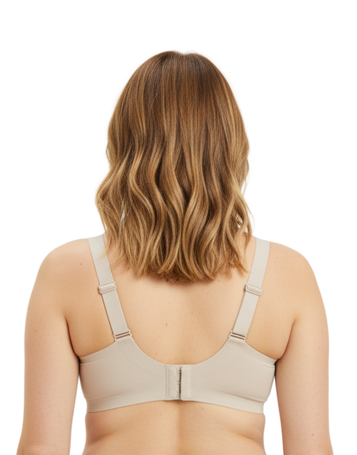 LOSHA LASER CUT SUPER SOFT BRA WITH WIDE STRAPS -LILAC
