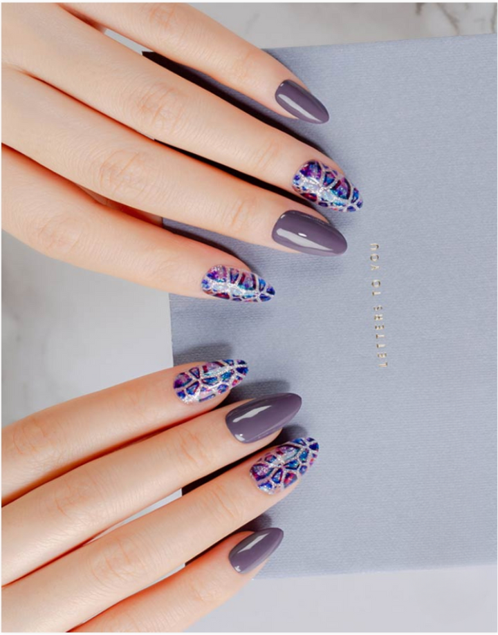 GDL Nail Art-Midnight Mosaic