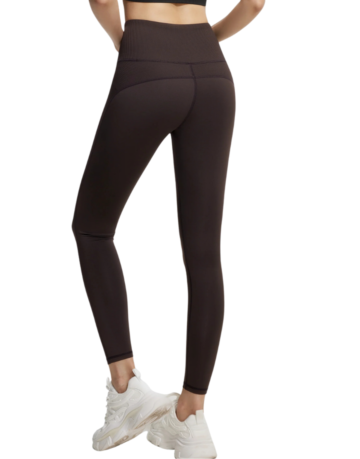 TRAINING SKIN FIT TIGHTS -BROWN