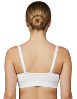 LOSHA DOUBLE LAYERED SIDE SUPPORT NURSING BRA -WHITE
