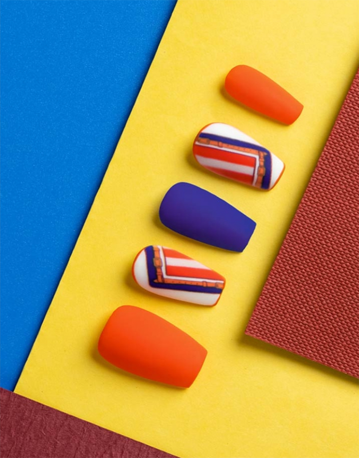 GDL Nail Art-Vibrant Royalty