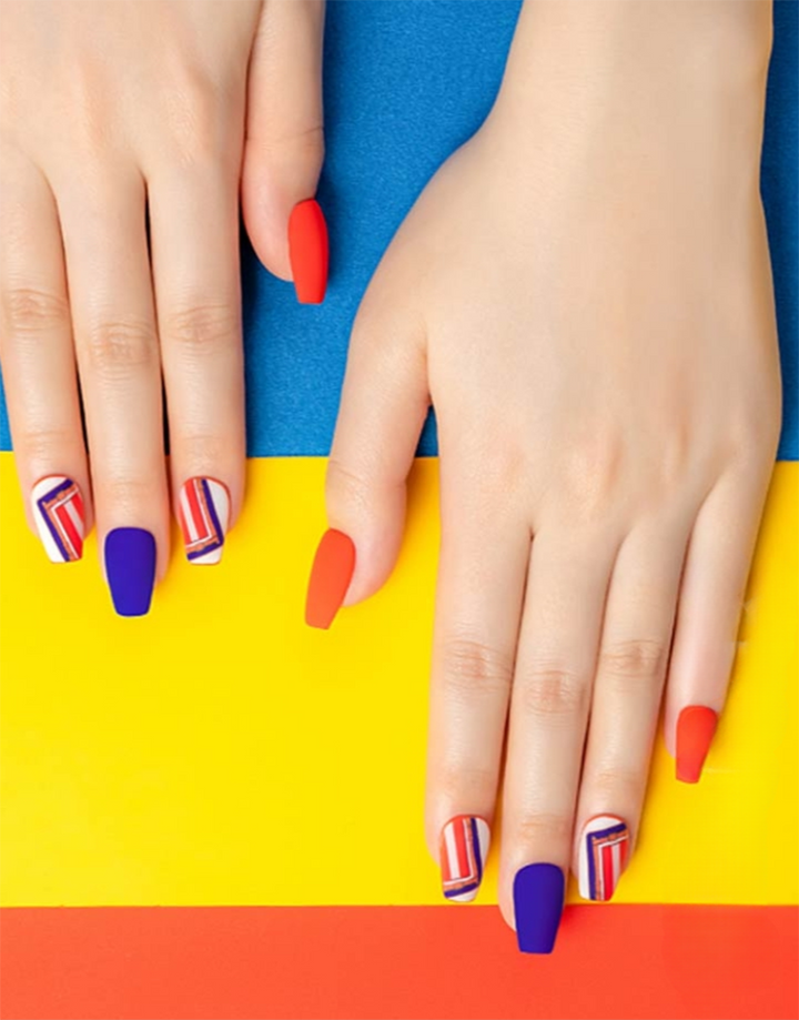 GDL Nail Art-Vibrant Royalty