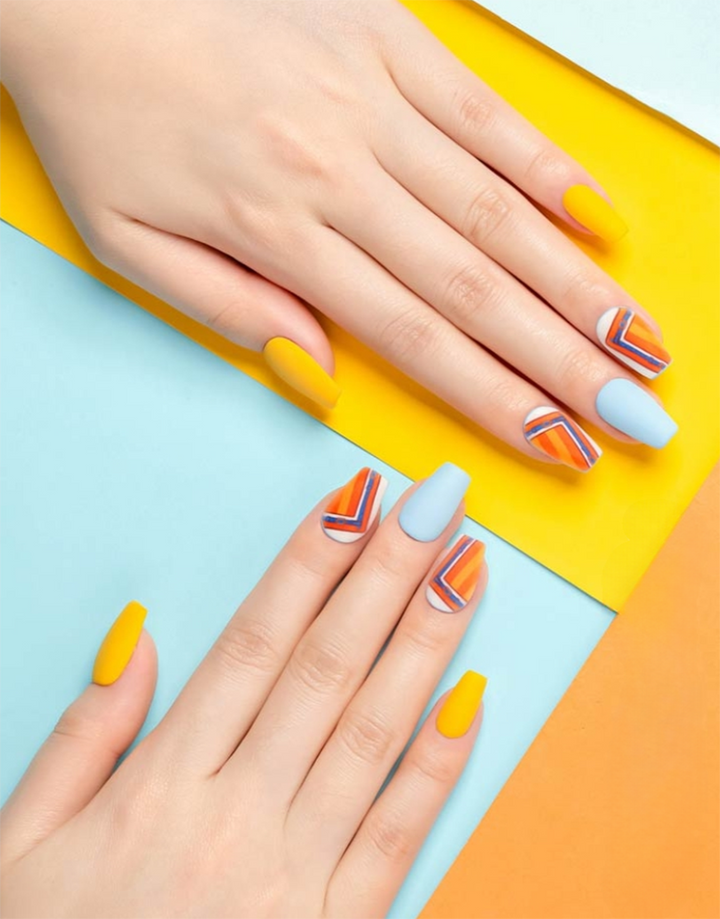 GDL Nail Art-Sunset Chic
