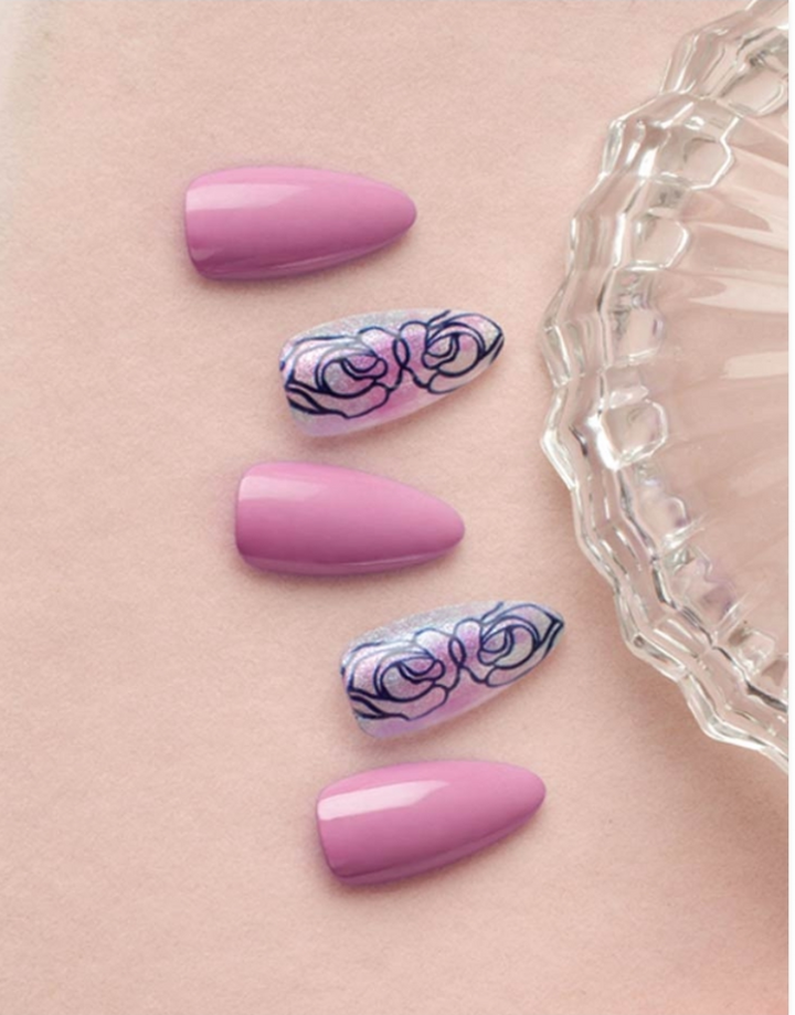 GDL Nail Art-Rosy Whisper