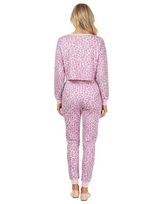 CROPPED TOP WITH JOGGER PANTS-KEEPSAKE LILAC