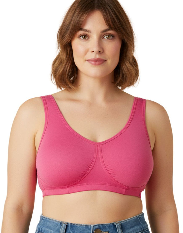 DOUBLE LAYERED MODAL STAY AT HOME / MATERNITY / SLEEP BRA-GEORGIA PEACH