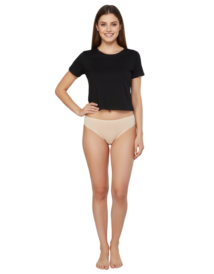 PACK OF 3 SUPER SOFT COTTON  THONG-ASSORTED