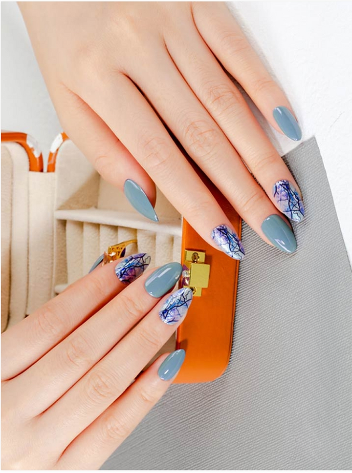 GDL Nail Art-Frozen Twilight