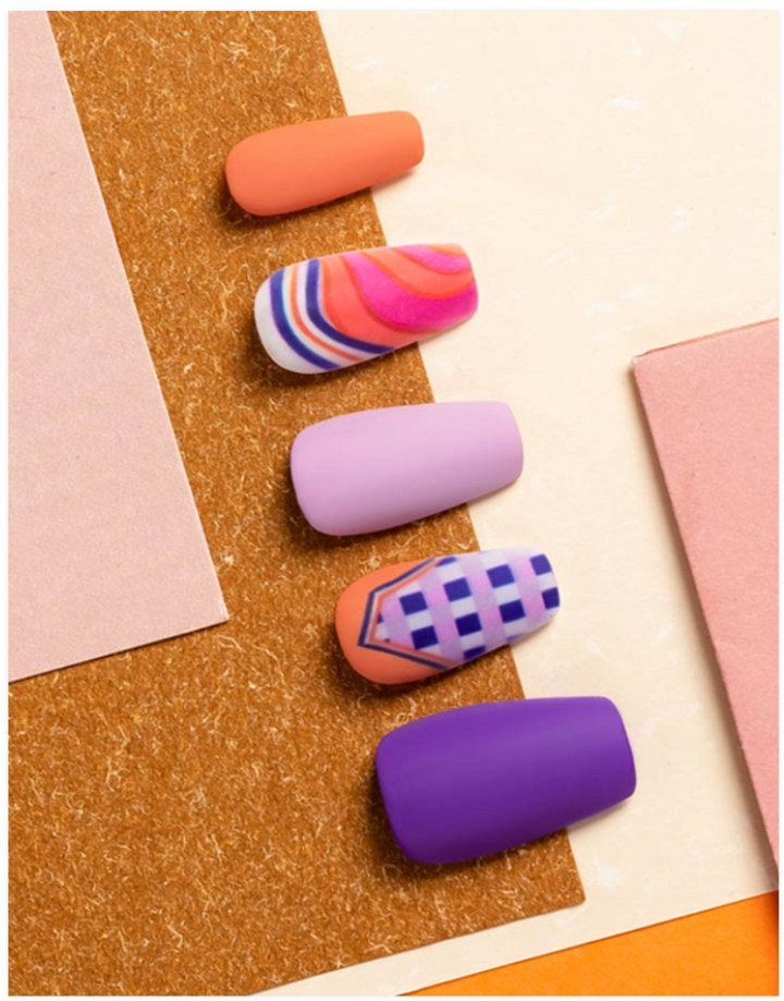 GDL Nail Art-Retro Swirl
