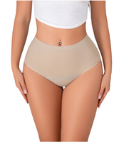 Losha High Waist laser Cut 4 layered Period Panty -Cream