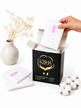 Losha Organic Cotton Ultra thin sanitary pads PACK OF 7-245mm