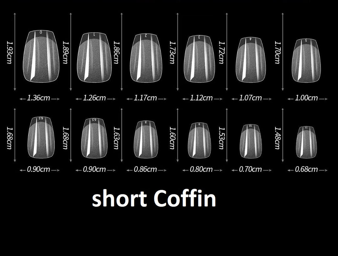 GDL Nail Art-Monochrome Edge