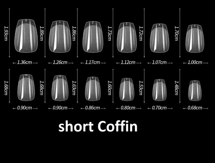 GDL Nail Art-Monochrome Edge