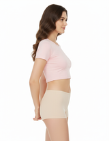 SUPER SOFT BOY SHORTS COTTON BRIEF-SKIN