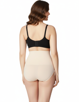 LOSHA SEAMLESS MEDIUM COMPRESSION SHAPING BRIEF -Cream