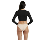 Losha Low waist Laser Cut Stylish Panty-OFFWHITE