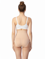 SEAMLESS HIGH-WAISTED SHAPING BRIEF-SKIN