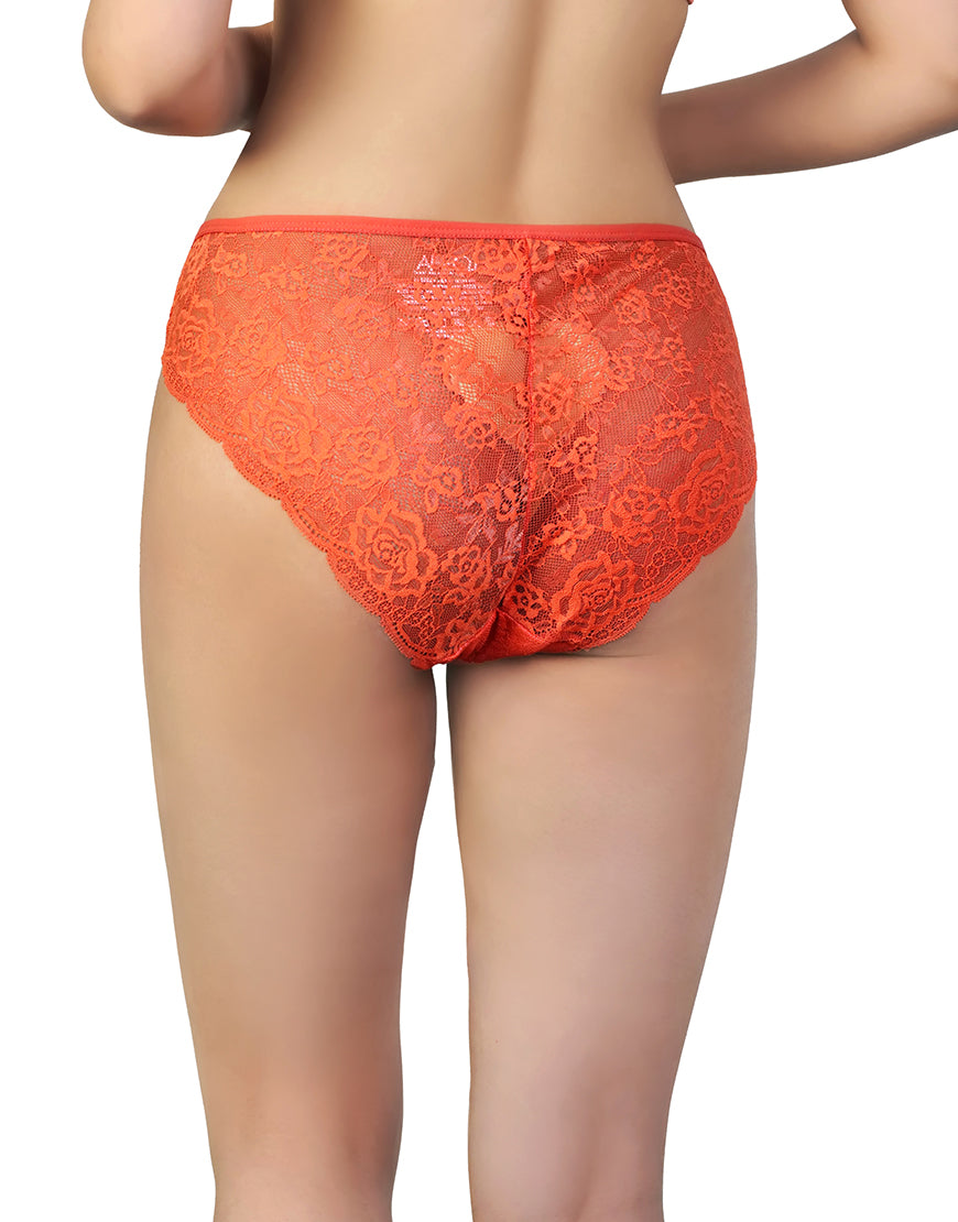 MESH MARVEL BIKINI BRIEF-BURNT SIENNA