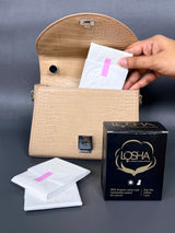 Losha Organic Cotton Ultra thin sanitary pads PACK OF 7-245mm