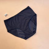 PACK OF 2 LOSHA SUPER  SOFT COTTON HIGH WAIST PERIOD PANTY-ASSORTED