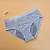 PACK OF 2 LOSHA SUPER SOFT COTTON  MID WAIST PERIOD PANTY-ASSORTED