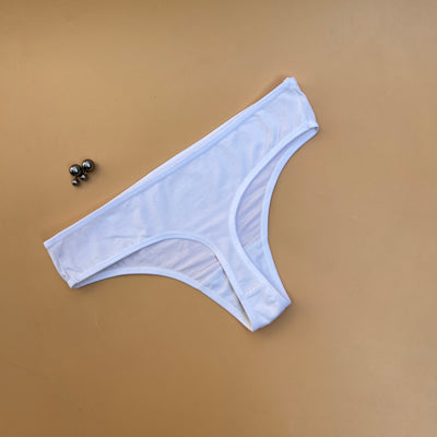 LOSHA SUPER SOFT COTTON  THONG-WHITE