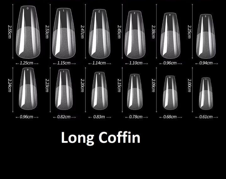 GDL Nail Art-Monochrome Edge