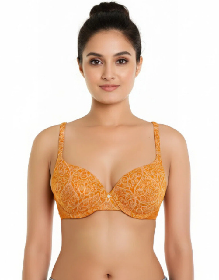 ZEN SERIES LEVEL 2 PUSH-UP UNDERWIRED BRA -AUTUMN MAPLE