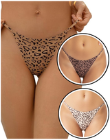 Losha Pack of 3 Seamless Comfort G-String Panties