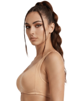 LOSHA COTTON DOUBLE LAYERED WIRE-FREE BRA-SKIN