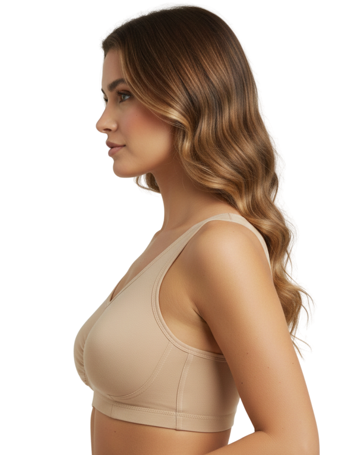 DOUBLE LAYERED MODAL STAY AT HOME / MATERNITY / SLEEP BRA-SKIN