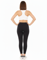 LOSHA STRETCH COTTON TIGHTS-BLACK
