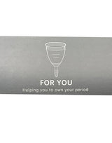MENSTRUAL CUP KIT WITH BRUSH-PURPLE