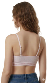 LOSHA TEENS  PACK OF 4 SEAMLESS TRAINING BRAS-VPINK/SKIN/WHITE/BPINK