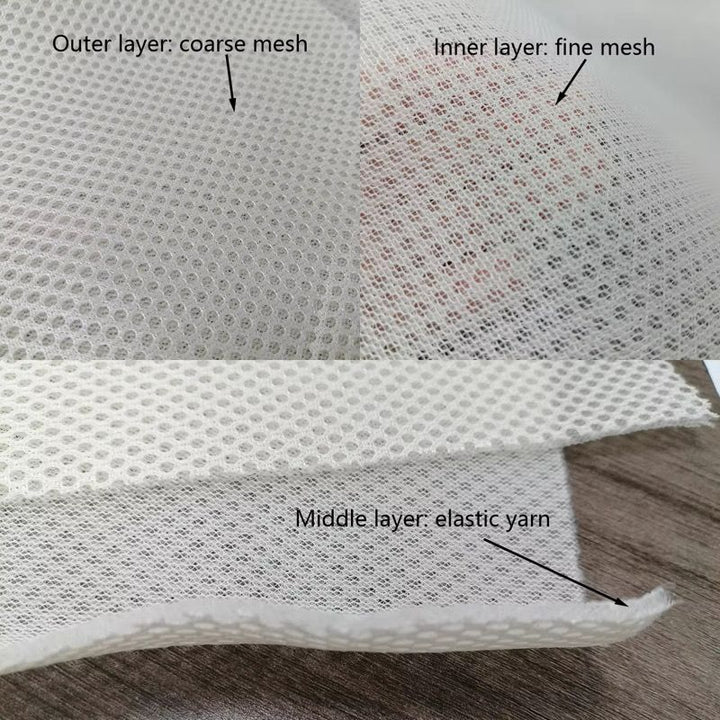 3D Spacer Mesh Duffle Laundry Wash Bag